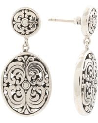 TJ Maxx - Sterling Filigree Swirl Drop Earrings - Lyst