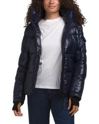 TJ Maxx - Hooded Puffer Jacket, Nylon/Polyester - Lyst