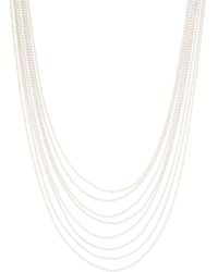TJ Maxx - Multi-Strand Beaded Chain Necklace For - Lyst