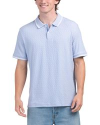 TJ Maxx - Textured Polo For Cotton/Polyester - Lyst
