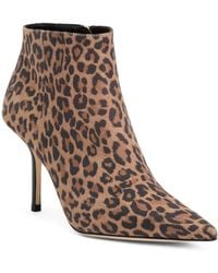 TJ Maxx - Suede Macadam Print Ankle Booties For Leather/Suede - Lyst