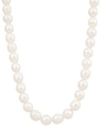 TJ Maxx - 18Kt Plated Sterling Pearl Necklace For - Lyst