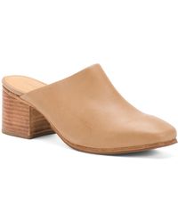TJ Maxx - Leather All Day Heeled Mules For - Lyst