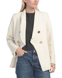 TJ Maxx - Double Breasted Blazer, Polyester - Lyst