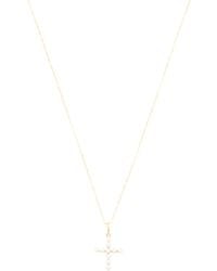 TJ Maxx - 14Kt Freshwater Pearl Cross Pendant Necklace - Lyst