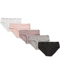 TJ Maxx - 5Pk Cotton Blend Panties For Spandex/Cotton/Polyester - Lyst