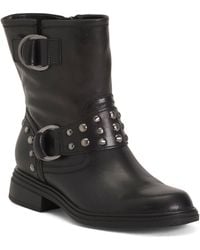 TJ Maxx - Wide Leather Optimus Stud Short Boots For - Lyst