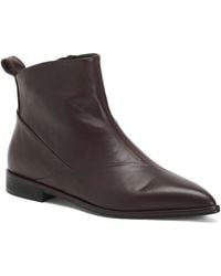 TJ Maxx - Leather Pointy Toe Booties For - Lyst