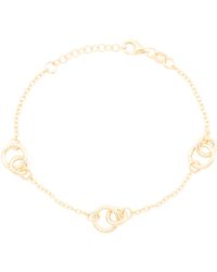 TJ Maxx - 18Kt Plated Sterling Round Link Bracelet For - Lyst