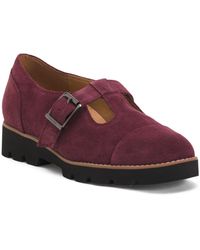 TJ Maxx - Suede Carmen Comfort Mary Jane Flats For - Lyst