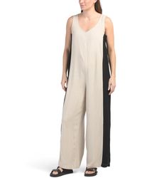 TJ Maxx - Color Block Flowy Jumpsuit For Rayon - Lyst