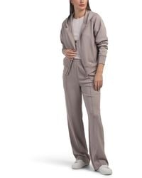 TJ Maxx - 3Pc Scuba Zip Jacket, Tank Top And Pintuck Wide Leg Pants Set, Spandex/Polyester/Rayon - Lyst