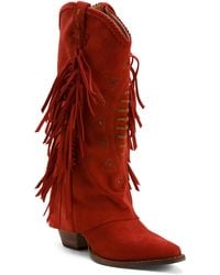 TJ Maxx - Suede Fringe Spirit Trail Boots For - Lyst