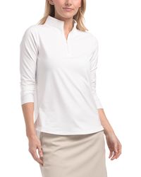 TJ Maxx - Upf 50 Mock Long Sleeve Top For Spandex/Polyester - Lyst