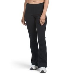 TJ Maxx - Soft Knit Rib Flare Pants, Cotton - Lyst
