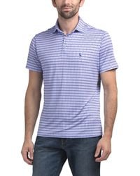 TJ Maxx - Upf 30 Geo Stars Performance Polo For Spandex/Polyester - Lyst