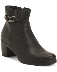 TJ Maxx - Leather Heel Booties For - Lyst