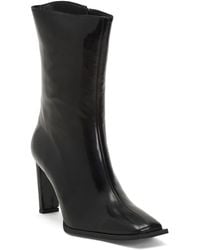 TJ Maxx - Leather Booties With Wrapped Heel For - Lyst