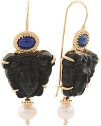 TJ Maxx - 18Kt Plated Venetian Glass Earrings For - Lyst