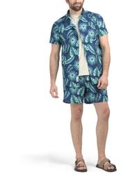 TJ Maxx - 2Pc Swim Shorts And Top Cabana Set For Spandex/Polyester - Lyst
