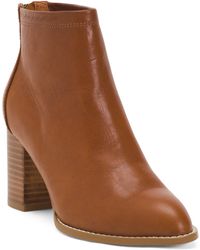 TJ Maxx - Leather Alanna Ankle Booties For - Lyst