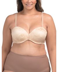 TJ Maxx - Full Figure Lace Strapless Bra For Nylon/Spandex - Lyst