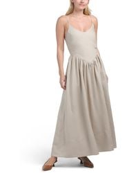 TJ Maxx - Melinda Linen Blend Dress For Cotton/Polyester/Linen - Lyst