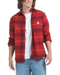 TJ Maxx - Relax Fit Flannel Shirt For Cotton - Lyst