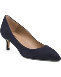 TJ Maxx - Suede Audrey Single Sole Closed Court Pumps For Leather/Suede - Lyst