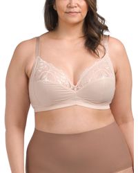 TJ Maxx - Full Figure Memoir Soft Cup Bra For Nylon/Polyester - Lyst