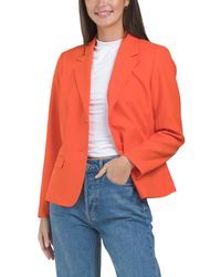 TJ Maxx - Woven Blazer Jacket, Polyester - Lyst