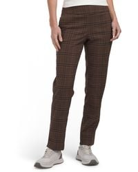 TJ Maxx - Plaid Printed Ankle Pants For Polyester/Viscose - Lyst