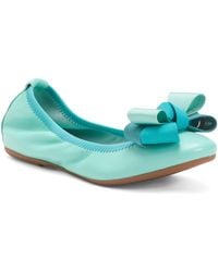 TJ Maxx - Leather Ballerina Flats With Bows For - Lyst
