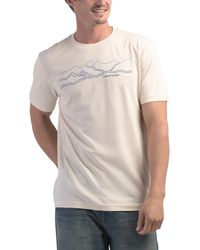 TJ Maxx - Mountain Outline Classic T-Shirt For Cotton - Lyst