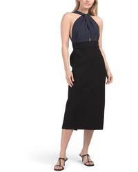 TJ Maxx - Silk Blend Heavy Georgette Dress For Polyester/Rayon - Lyst