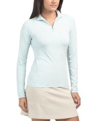 TJ Maxx - Long Sleeve Quarter Zip Jacket For Nylon/Spandex - Lyst
