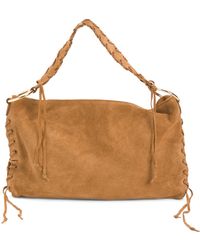 TJ Maxx - Suede Shoulder Stitching Bag For /Suede - Lyst