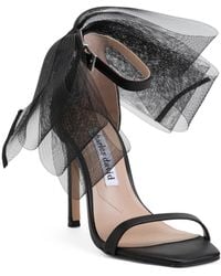 TJ Maxx - Leather Emotional Oversized Bow Heeled Sandals For - Lyst