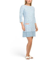 TJ Maxx - Upf 50 Sag Harbor Mini Shift Dress For Nylon/Spandex - Lyst