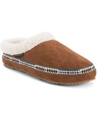 Birkenstock Boston Sherpa-Lined Mule Sandal in Blue - Lyst