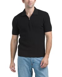 TJ Maxx - Quarter Zip Sweater Polo For Nylon/Polyester/Viscose - Lyst