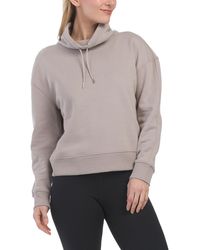 TJ Maxx - Breakout Long Sleeve Pull Over Sweatshirt, Spandex/Cotton/Polyester - Lyst