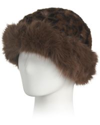 TJ Maxx - Faux Fur Fisherman's Cap For Polyester - Lyst