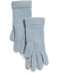 TJ Maxx - Cashmere Honeycomb Stitched Gloves - Lyst