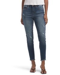 TJ Maxx - Skinny Destructed Jeans For Spandex/Cotton/Polyester - Lyst
