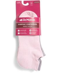 TJ Maxx - 2Pk Marled Compression Ankle Socks For Nylon/Spandex/Cotton - Lyst