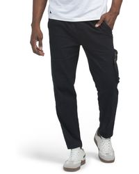 TJ Maxx - Stretch Twill Cargo Joggers For Spandex/Cotton - Lyst