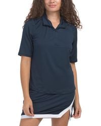 TJ Maxx - Opal Elbow Sleeve Mock Neck Quarter Zip Top For Spandex/Polyester - Lyst