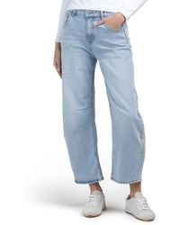 TJ Maxx - Mid Rise Recycled Barrel Leg Jeans For Spandex/Cotton/Polyester - Lyst