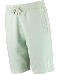 Nautica Mint Stratocast 2 Fleece Shorts - Green
